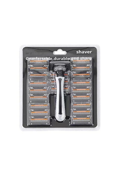 Choice grey Men's Shaver with New Design Three Layer Reusable Razor Imported ...