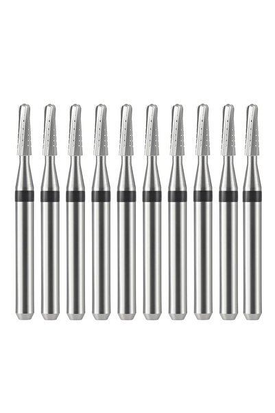 Choice1 FG1957 10pcs/pack FG1957 FG1958 Dental Tungsten Carbide Bur Metal Cut...