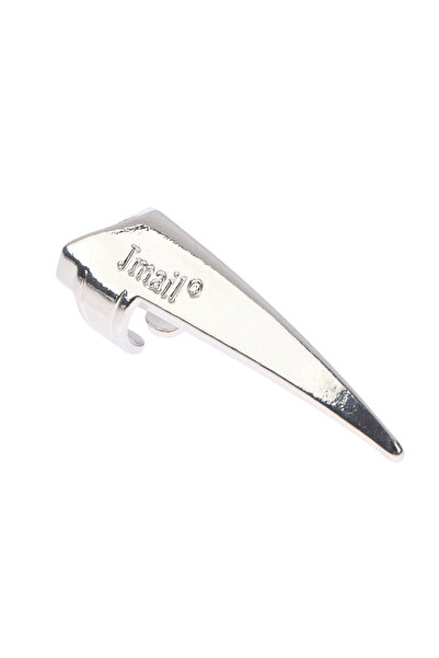 Choice مشط لتقسيم الشعر، خاتم فضي معدني، طرف الإصبع، لتصفيف الشعر، وتضفيره، و...