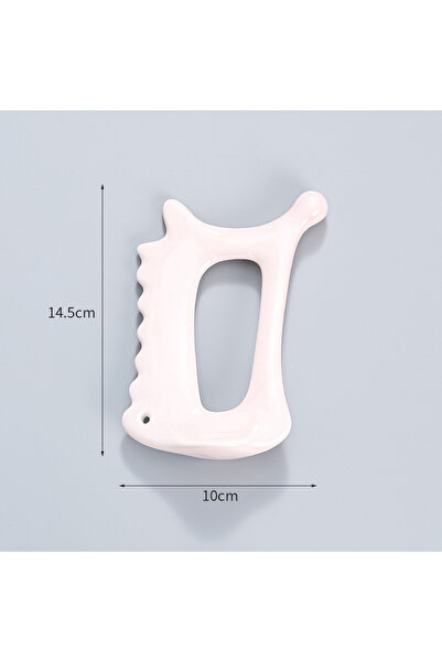 Choice3 لوح كشط سيراميكي وردي وأبيض كبير الحجم، جهاز غواشا للوجه، محمول باليد...