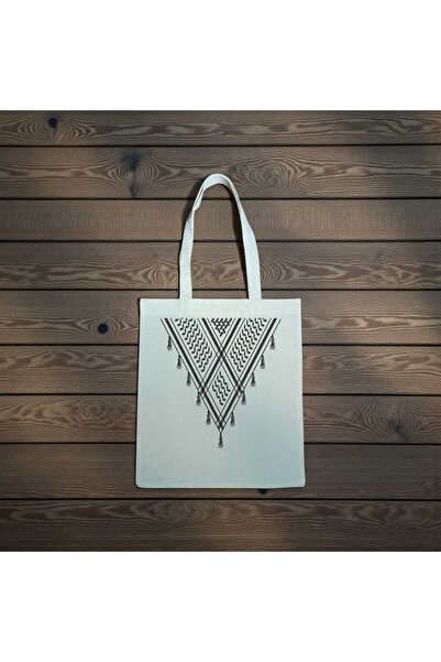 Malika FİLİSTİN KEFİYE HEDİYELİK Lamineli Hambez.( kalın bir ürün) Pamuk örgü...