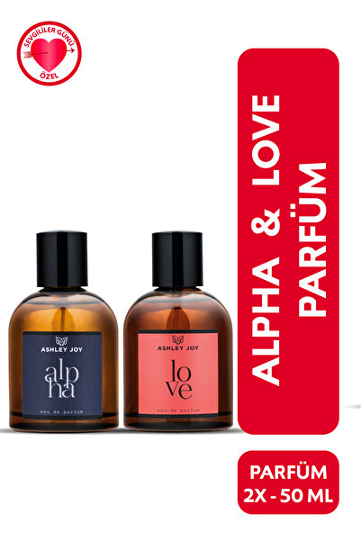 ASHLEY JOY Love Kadın Parfüm EDP & Alpha Erkek Parfüm EDP | Oryantal & Çiçeks...