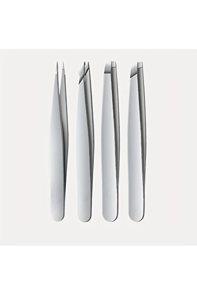 Choice 4Pcs-Silver 4Pcs Professional Stainless Steel Precision Tweezers - Exp...