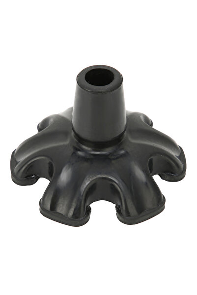 Choice أطراف عصا سوداء بتصميم 6 أعمدة مانعة للانزلاق، مقاس 19 مم، مناسبة للمش...