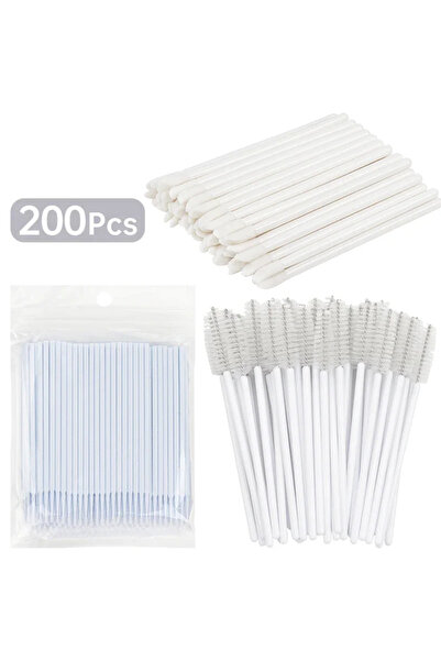 Choice C637-white 200pcs 200pcs Eyelash Extension Special Eyelash Removal Bru...