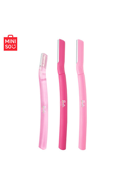 Miniso 6942083563468 مجموعة أدوات تشذيب الحواجب الدقيقة من باربي، سلسلة 2+1، ...