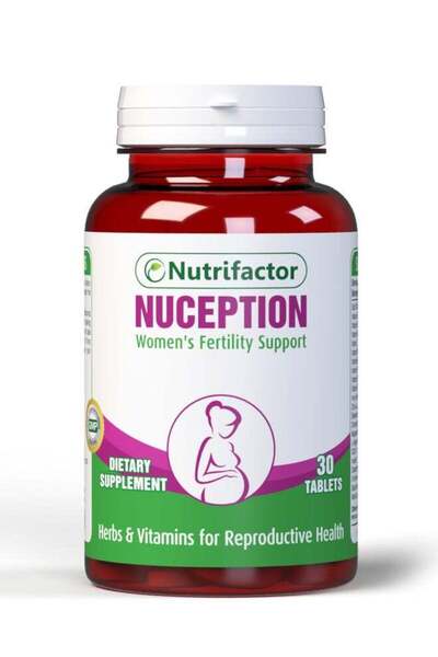 NUTRIFACTOR Nuception Fertility & Prenatal Vitamins for Women