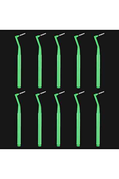 Choice1 فرشاة أسنان خضراء (0.8 مم) 10 قطع/عبوة، تُستخدم لتنظيف الفراغات بين ا...