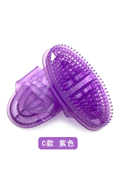 Choice فرشاة تدليك الجسم الأرجوانية (قطعة واحدة) من مجموعة سبا سبا، خمسة عناص...