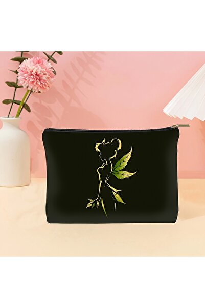 Choice حقيبة مكياج ديزني تينكربيل والجنية قطعة واحدة - حقيبة بسحاب متعددة الو...