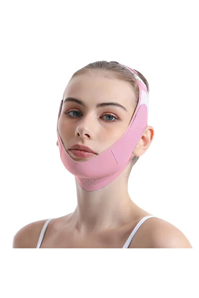 Choice قناع نوم بينك بيوتي لنحت الوجه، قابل لإعادة الاستخدام، قناع على شكل حر...