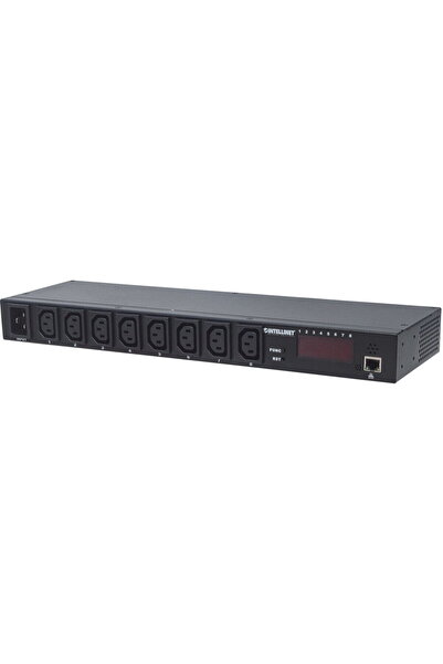 Intellinet 19" 1U Intelligent 8-Port PDU