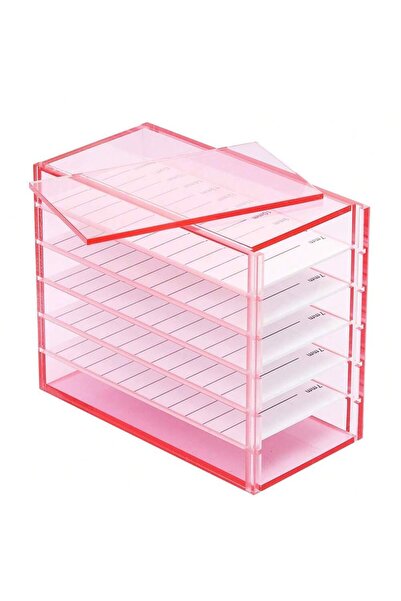 Choice1 LSB- 5 Layers Eyelash Extensi Storage Box Acrylic Pallet Mink Lash Or...