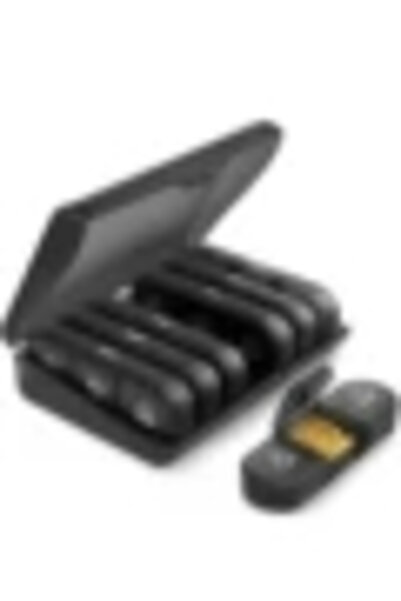 Choice5 علبة تنظيم حبوب أسبوعية سوداء بالكامل، علبة حبوب محمولة للسفر، 7 أيام...