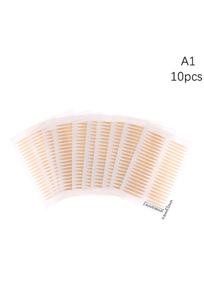 Choice A1 400 قطعة لاصقة لرفع الجفون بشكل غير مرئي، شريط لاصق لرفع الجفون الم...