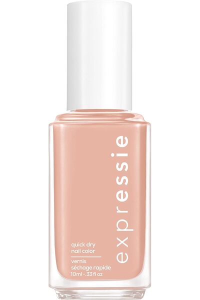 ESSİE طلاء أظافر سريع الجفاف من إكسبريسي، لون بيج فاتح، 10 مل