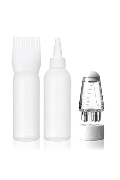 Choice مجموعة بيضاء من 3 قطع، تتضمن 3 قطع من مشط جذور الشعر الاحترافي، وأداة ...