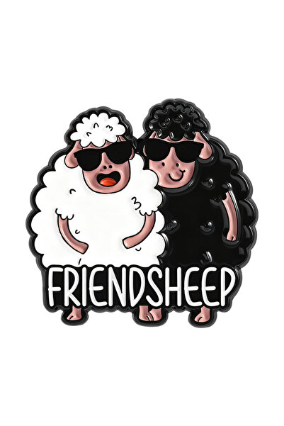 Choice دبابيس مينا من سلسلة "النمط 16" المضحكة، تحمل أسماء حيوانات مثل: عظم ا...