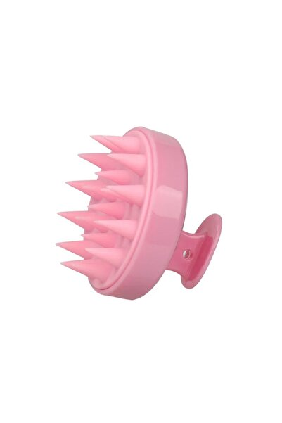 Choice Pink - wheat straw Silicone Shampoo Brush Head Scalp Massage Comb Hair...