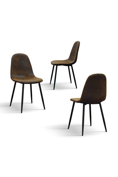 DECASA Set de 4 scaune industriale