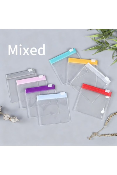 Choice28 30pcs mixed color Mini Colorful Pill Dispenser Bag Reusable Medicine...