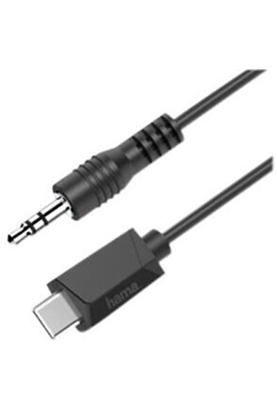 Hama Audio Cable, USB-C Plug - 3.5 mm Jack Plug, Stereo, 0.75 m