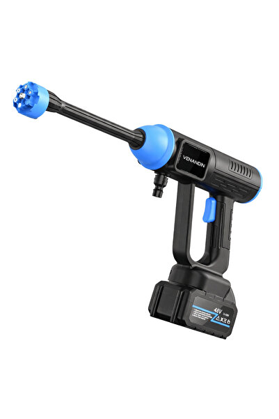 Universal Fırçasız Motorlu Şarjlı Basınçlı Yıkama Makinesi 21V 12000 mAh Araç...