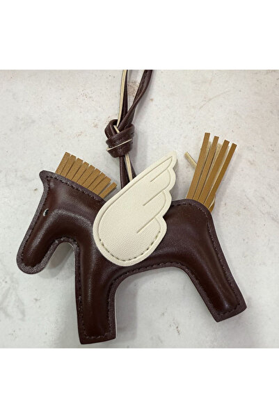 Choice A3 قطعة واحدة قلادة صغيرة من الجلد على شكل ملاك بيغاسوس، إكسسوار أنيق،...