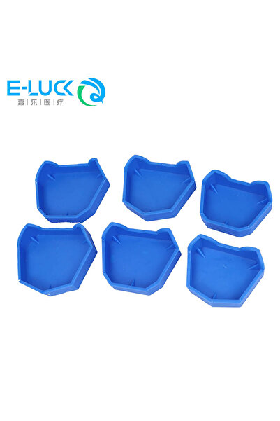 Choice مجموعة من 6 قطع: قاعدة نموذج الأسنان، قالب جبس لمختبر الأسنان، صينية ط...