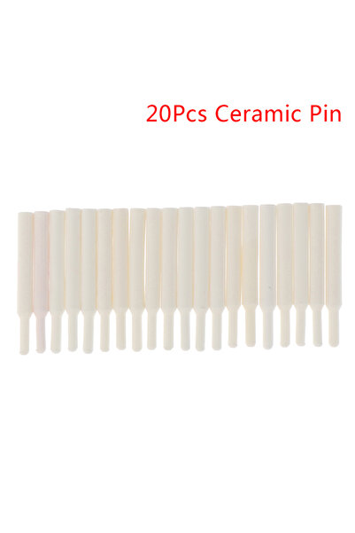 Choice دبابيس سيراميكية، 20 قطعة، دبابيس سيراميكية/معدنية لمختبرات طب الأسنان...