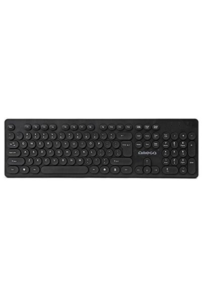 Omega OK045BUS keyboard, wired, black, UK layout