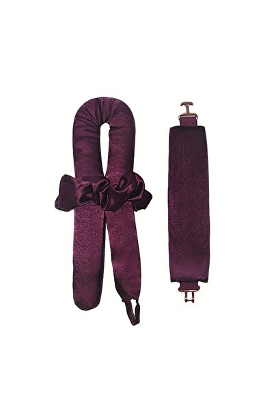 Choice PURPLE New Unicorn Heatless Curling Wand Cross border Sleep Curling To...