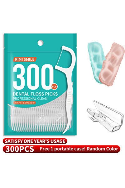 Choice 300 pieces 300/600/1200PCS dental floss stick, interdental brush - (co...