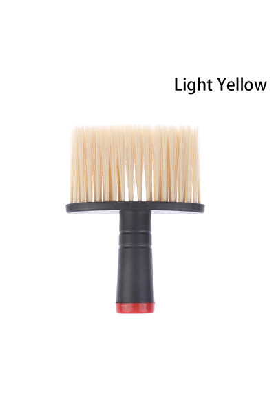 Choice فرشاة تنظيف شعر الوجه الاحترافية ذات الرقبة الناعمة باللون الأصفر الفا...