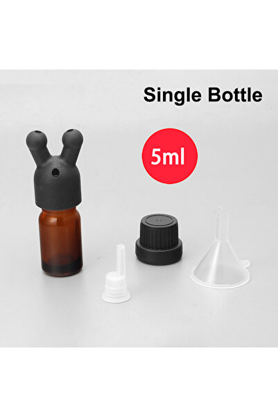 Choice3 زجاجة استنشاق زيت عطري صغيرة مانعة للتسرب سعة 5 مل