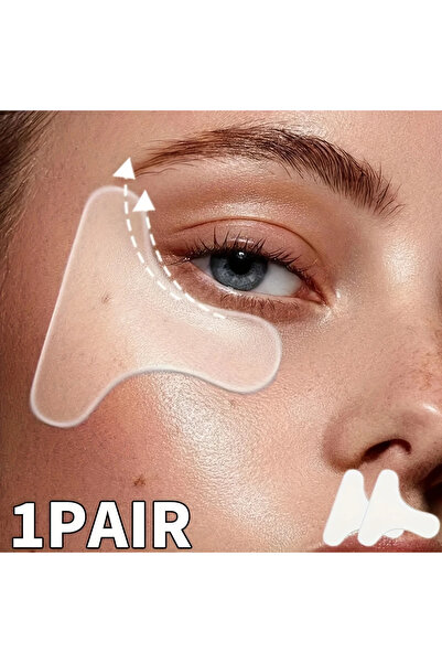 Choice DUTRIEUX WHITE لاصقة عين سيليكونية على شكل حرف T، محمولة للعناية بالوج...