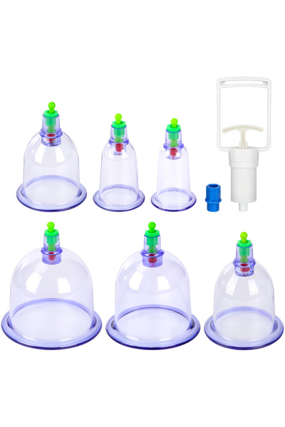 Choice 1 set Chinese Vacuum Household Cupping Device Stimulating Acupoints Dr...