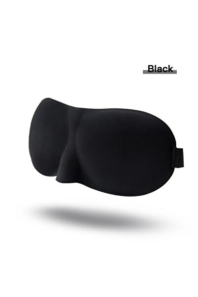 Choice Black Eye Mask for Sleeping 3D Contoured Cup Blindfold Concave Molded ...