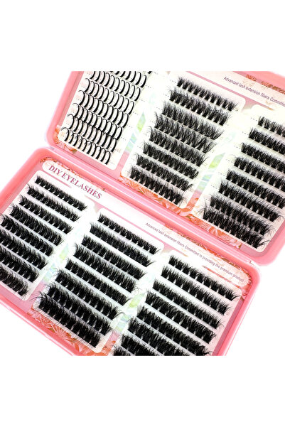 Choice مزيج من رموش dd 50D60D80D100D120D، 48 صفًا، 6 أنماط، رموش مدببة، رموش ...