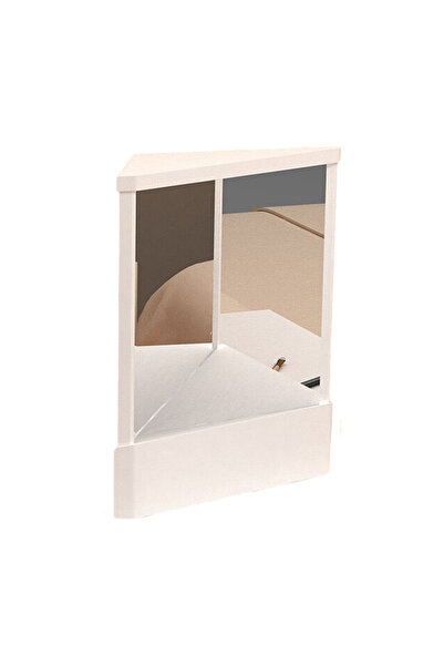 Choice مرآة بيضاء احترافية حقيقية غير قابلة للعكس مقاس 14×17 سم، مرآة تجميل ش...