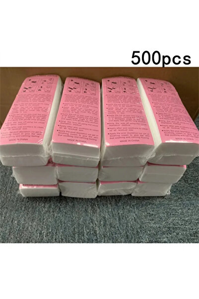 Choice ٥٠٠ قطعة، ٥ أكياس، ١٠٠/٢٠٠/٥٠٠/١٠٠٠ قطعة، ورق شمع لإزالة شعر الجسم من ...