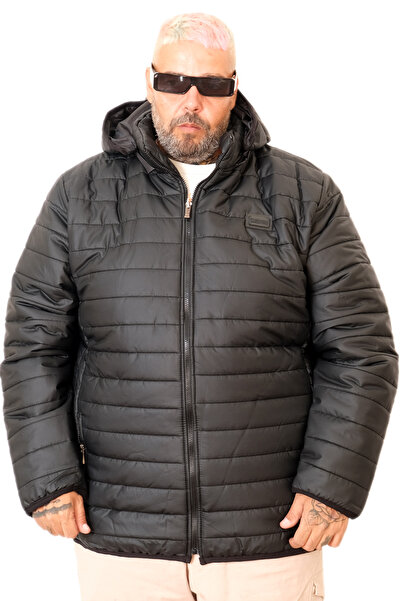 ModeXL Mode XL Men's Plus Size Coat Hooded U25702