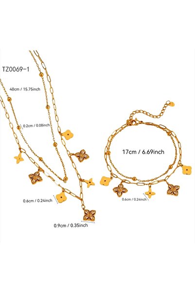 Choice White Diamond Set Exquisite Fashion Elegant Sweet Romantic Stainless S...