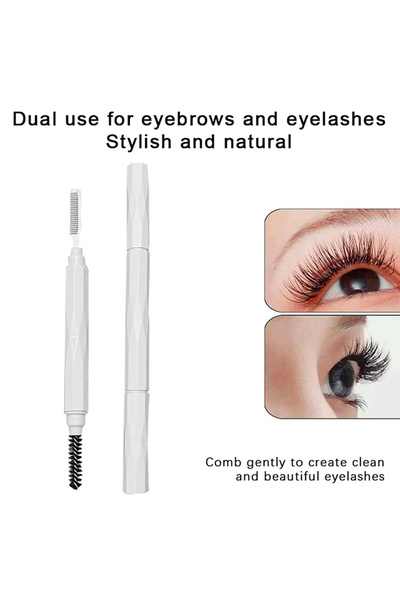 Choice Double Headed Eyebrow And Eyelash Comb Spiral Brush Fine Toothed Small...