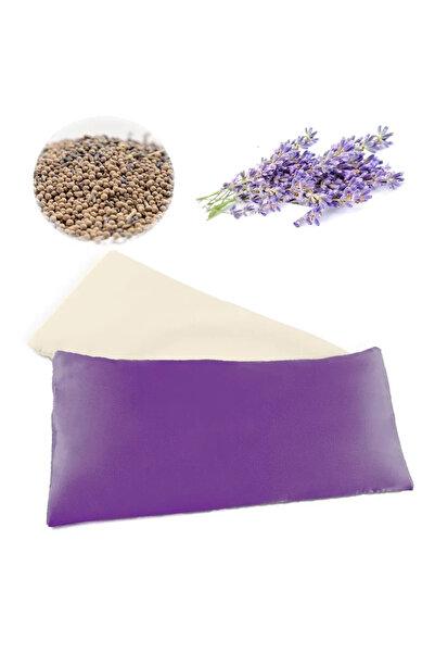 choice2 قناع عين ثقيل بلون بنفسجي داكن للنوم، قناع عين ناعم ودافئ، كمادة دافئ...