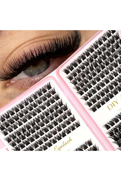 Choice 1Box Individual Lashes Clusters DIY Lash Extensions Book, D Curl Lash ...