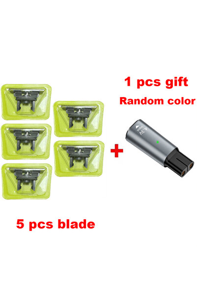 Choice 1 and 5 blade Blade+GIFT Comb Hair Trimmer For Oneblade Replacement Bl...