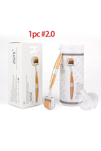 Choice قطعة واحدة من ديرما رولر ZGTS 2.0 ذو 192 دبوسًا، رؤوس ديرما رولر بإبر ...