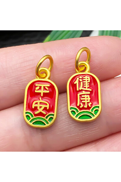 Choice 22541-10 قطع، 10/15 قطعة، قلادات عتيقة من سبيكة الذهب الرملي والذهبي ل...