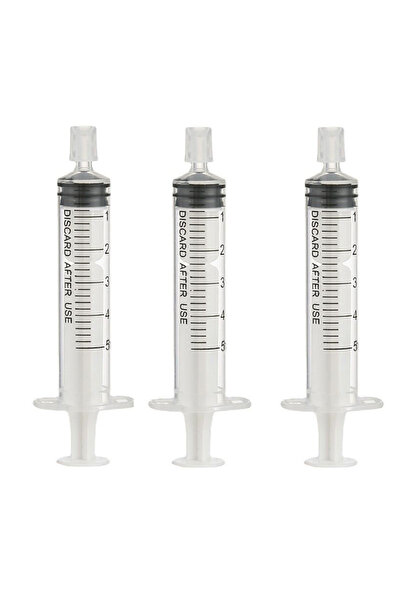 Choice Plastic 5ml 3pcs Refillable Perfume Syringe Pump - 0.17 oz capacity fo...